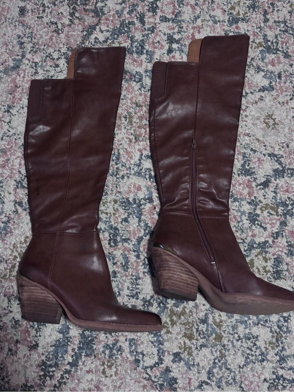 Zodiac Women's Over-the-Knee Dark Brown Leather Boots
